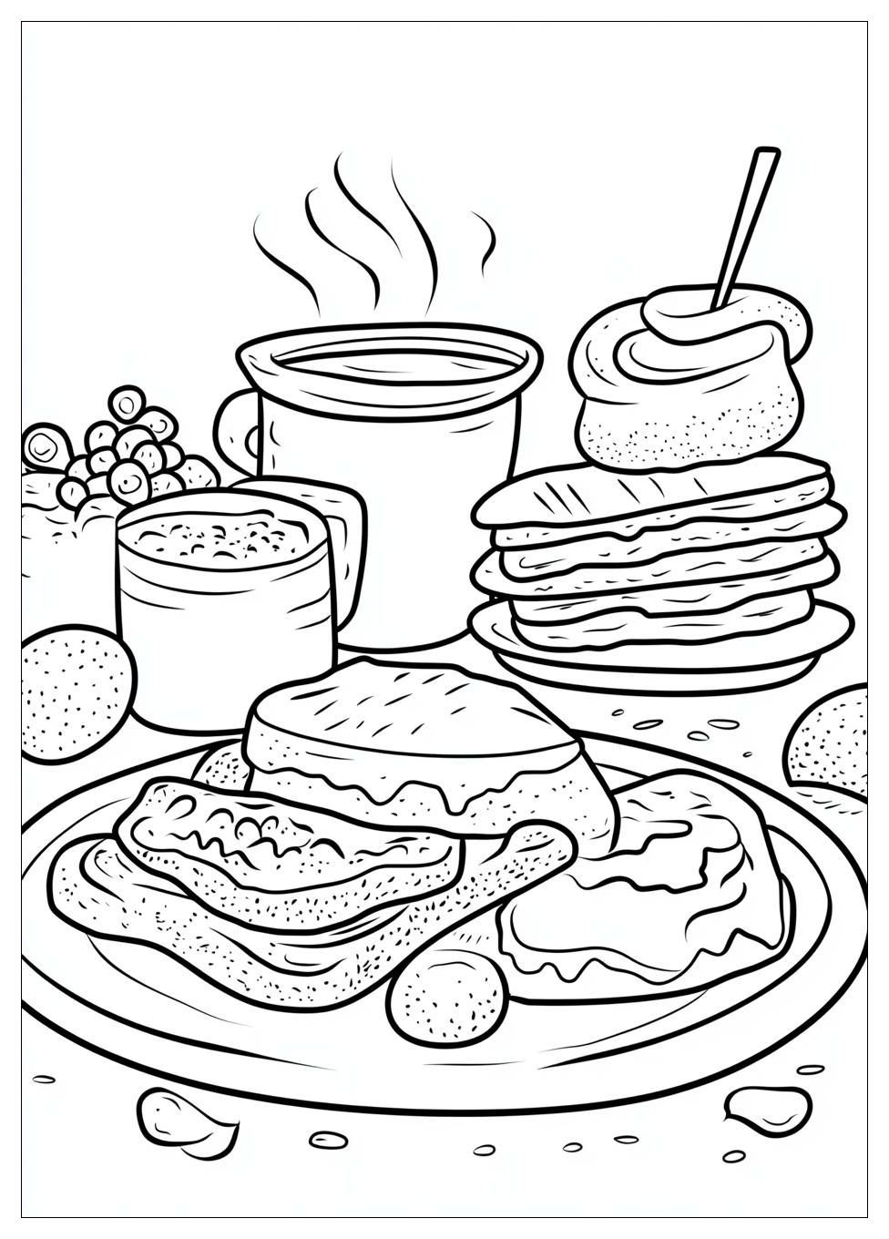 Breakfast Coloring Pages-11