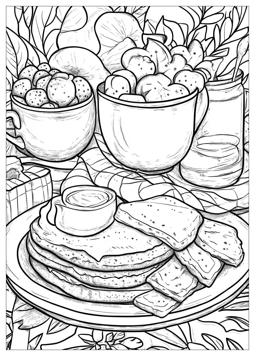 Breakfast Coloring Pages-18