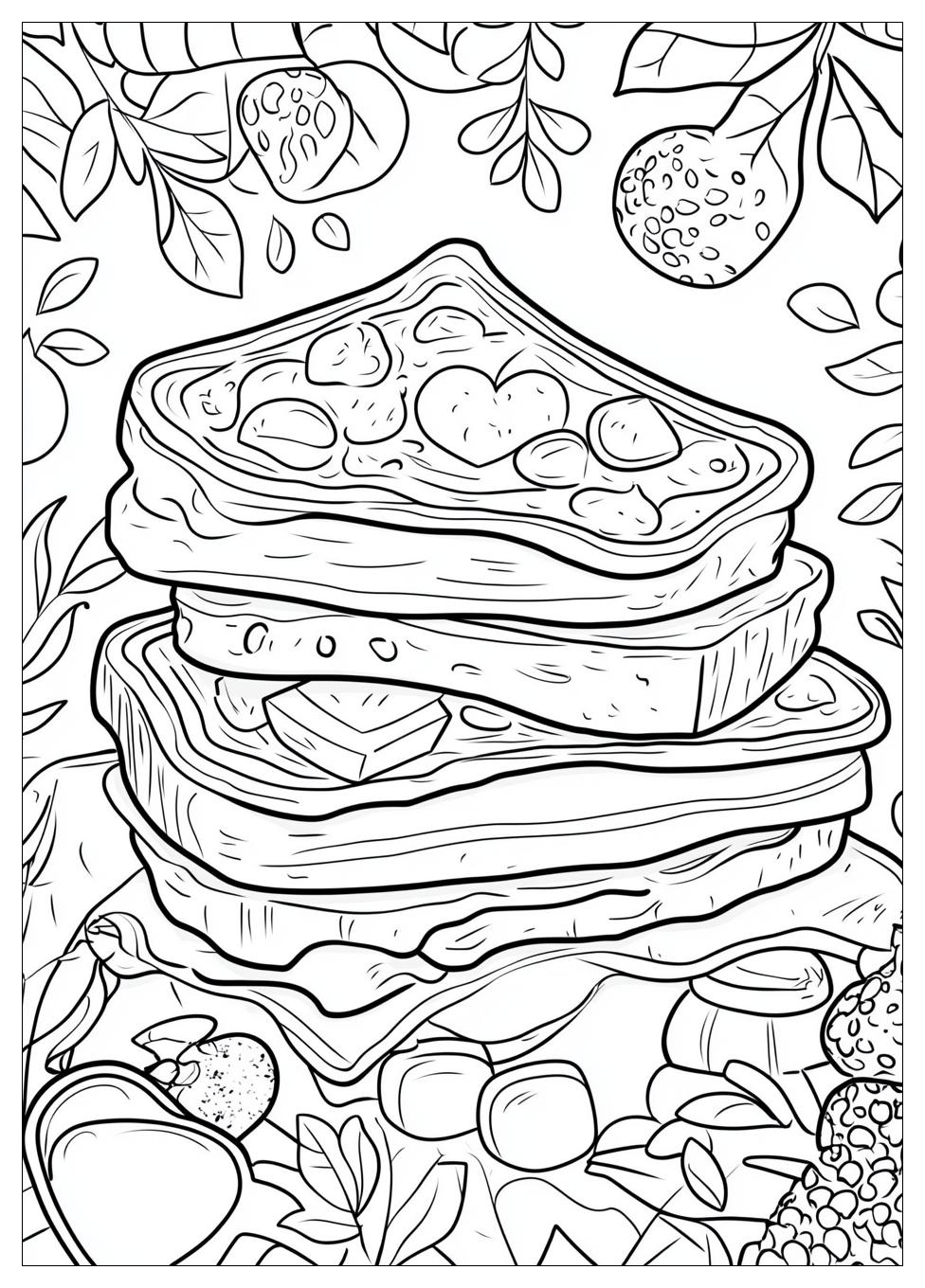 Breakfast Coloring Pages-20
