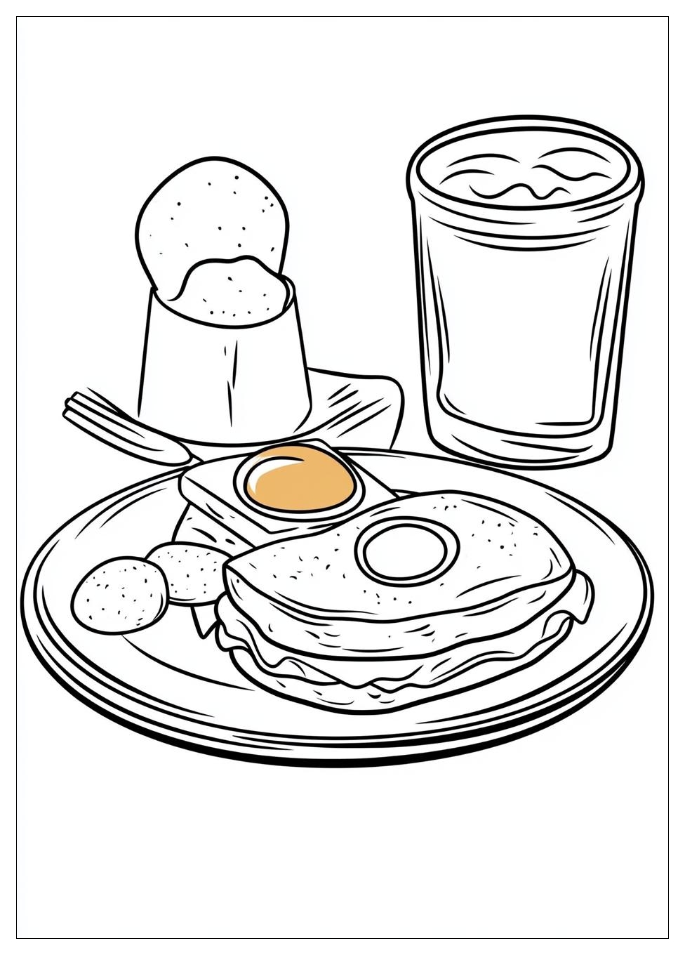 Breakfast Coloring Pages-6