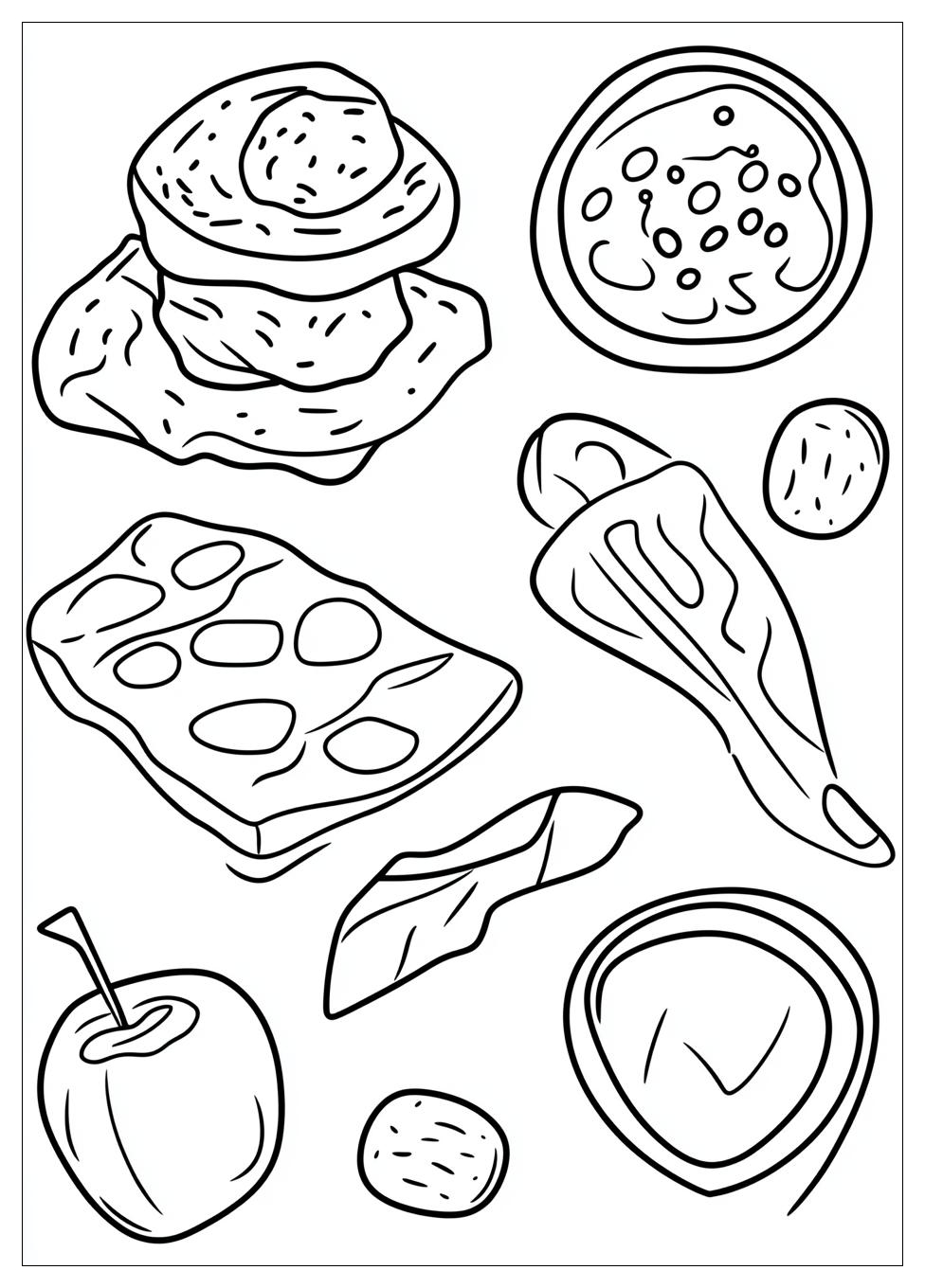 Breakfast Coloring Pages-7