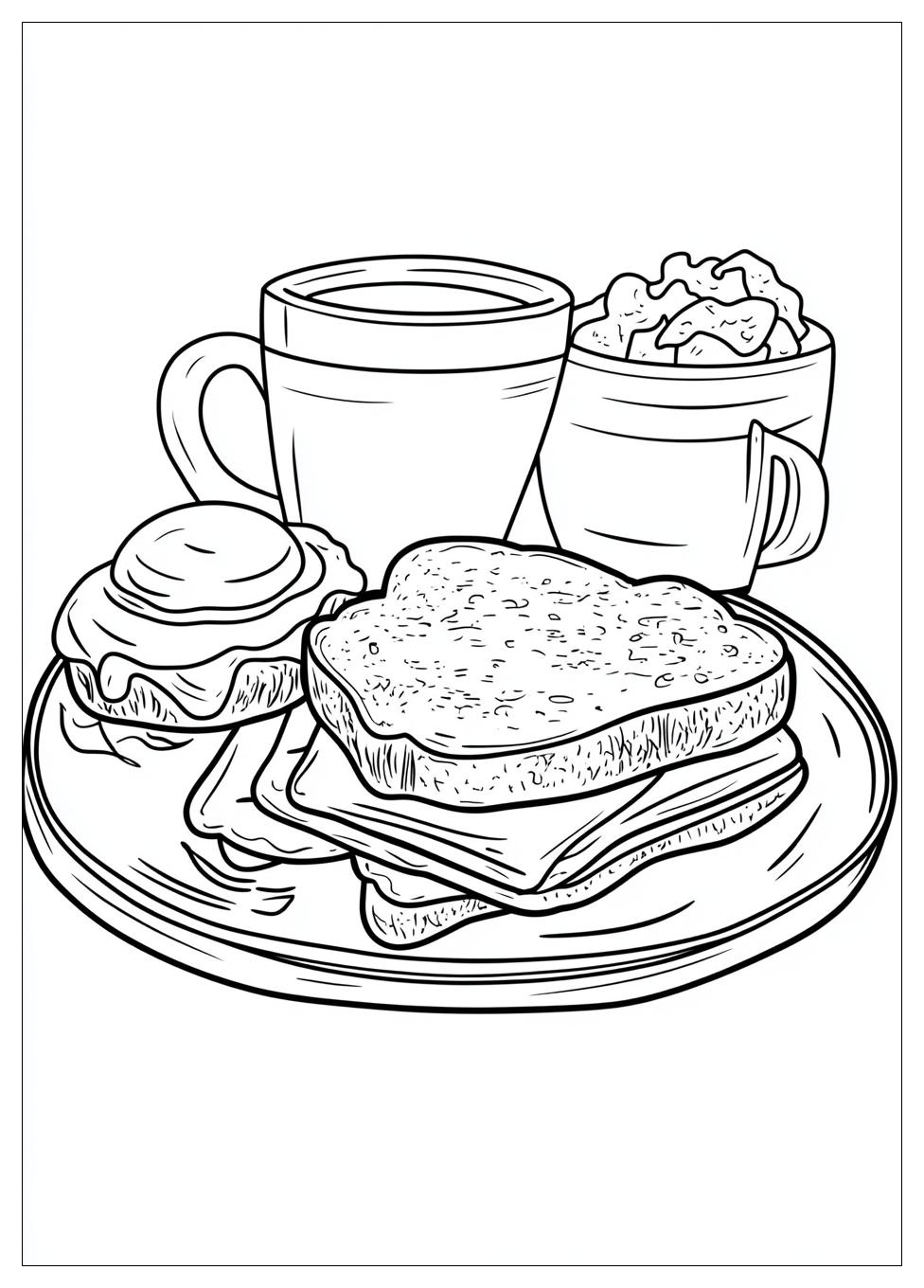 Breakfast Coloring Pages-9