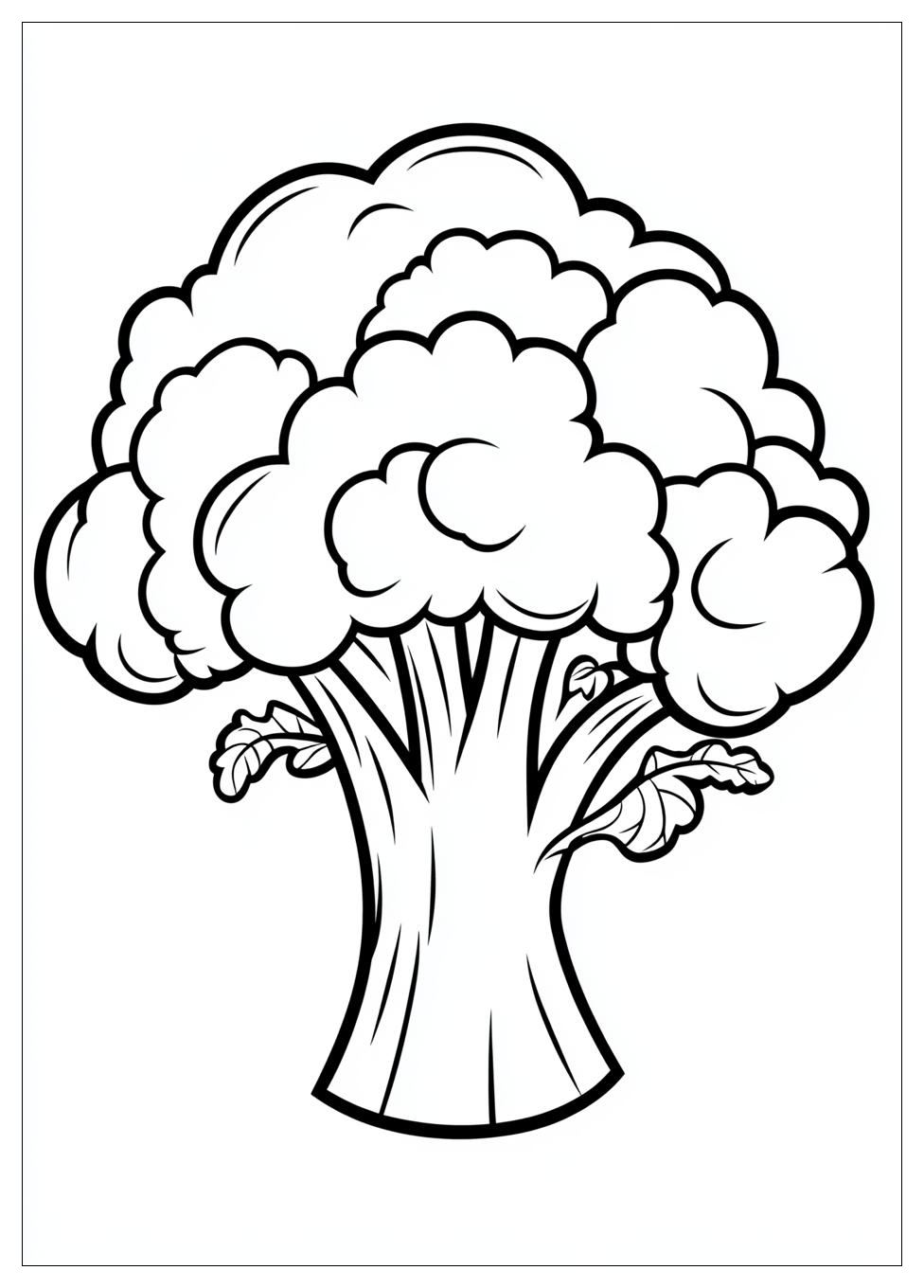 Broccoli Coloring Pages-11