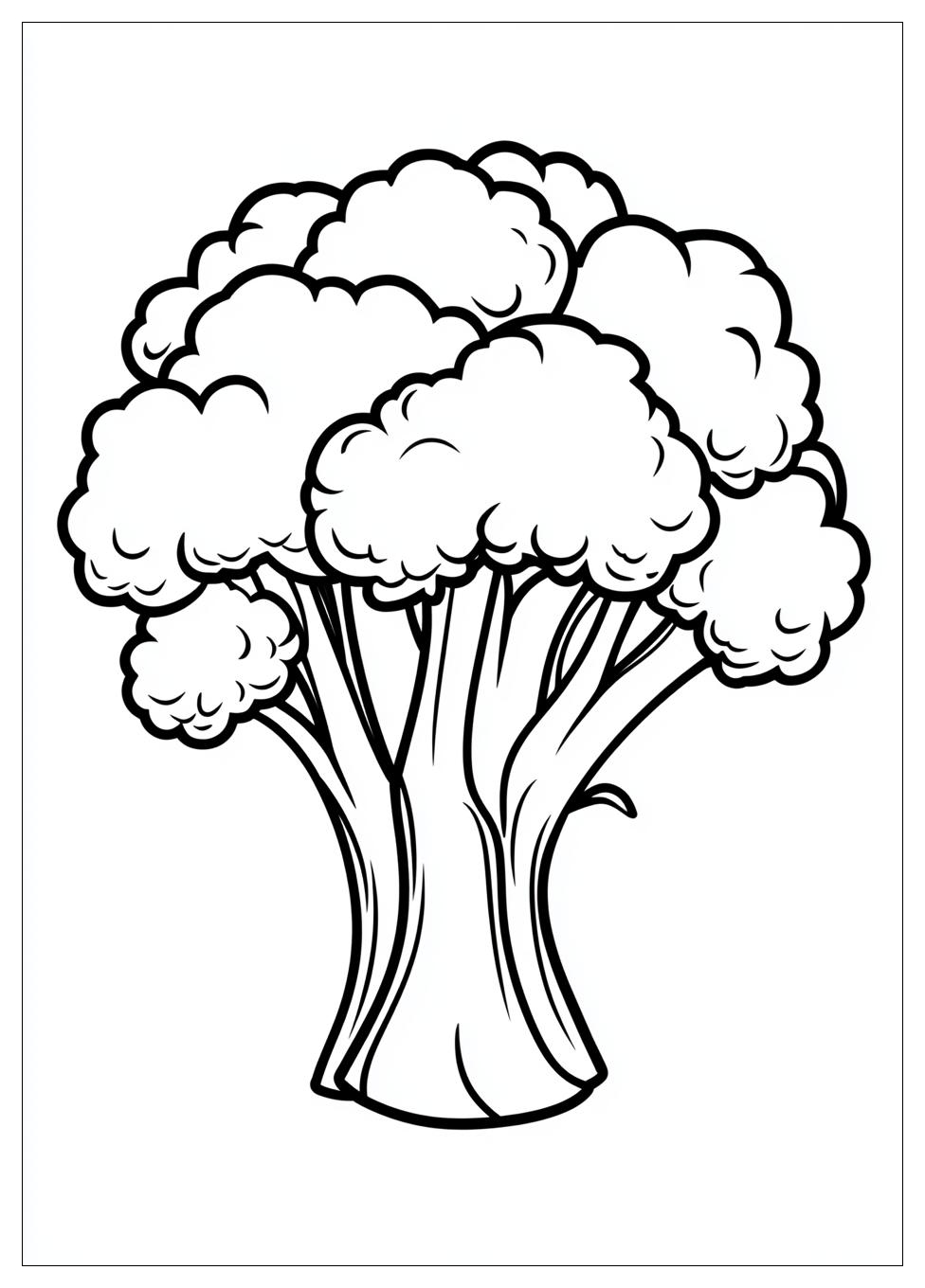 Broccoli Coloring Pages-2
