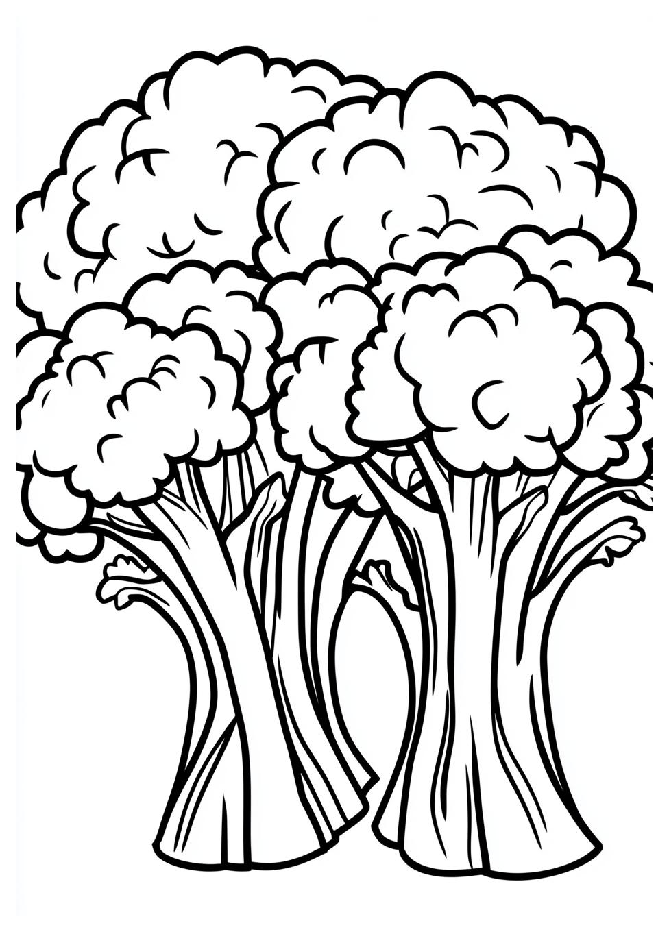 Broccoli Coloring Pages-3