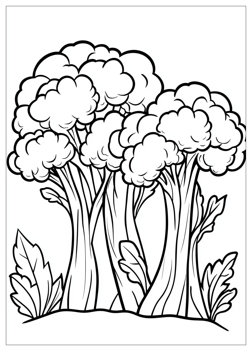Broccoli Coloring Pages-4