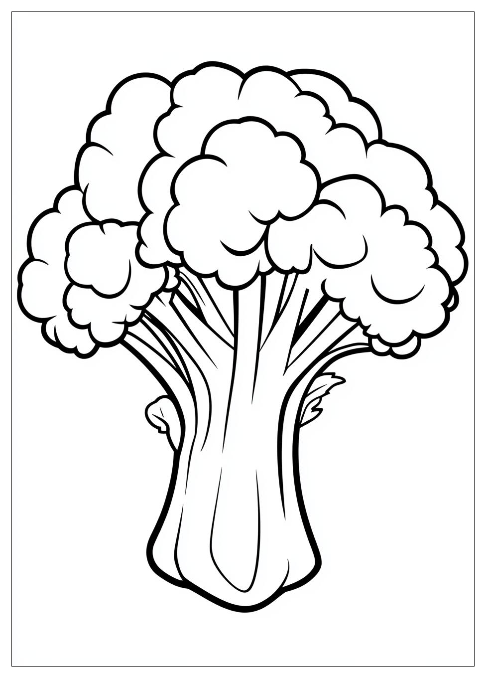 Broccoli Coloring Pages-5