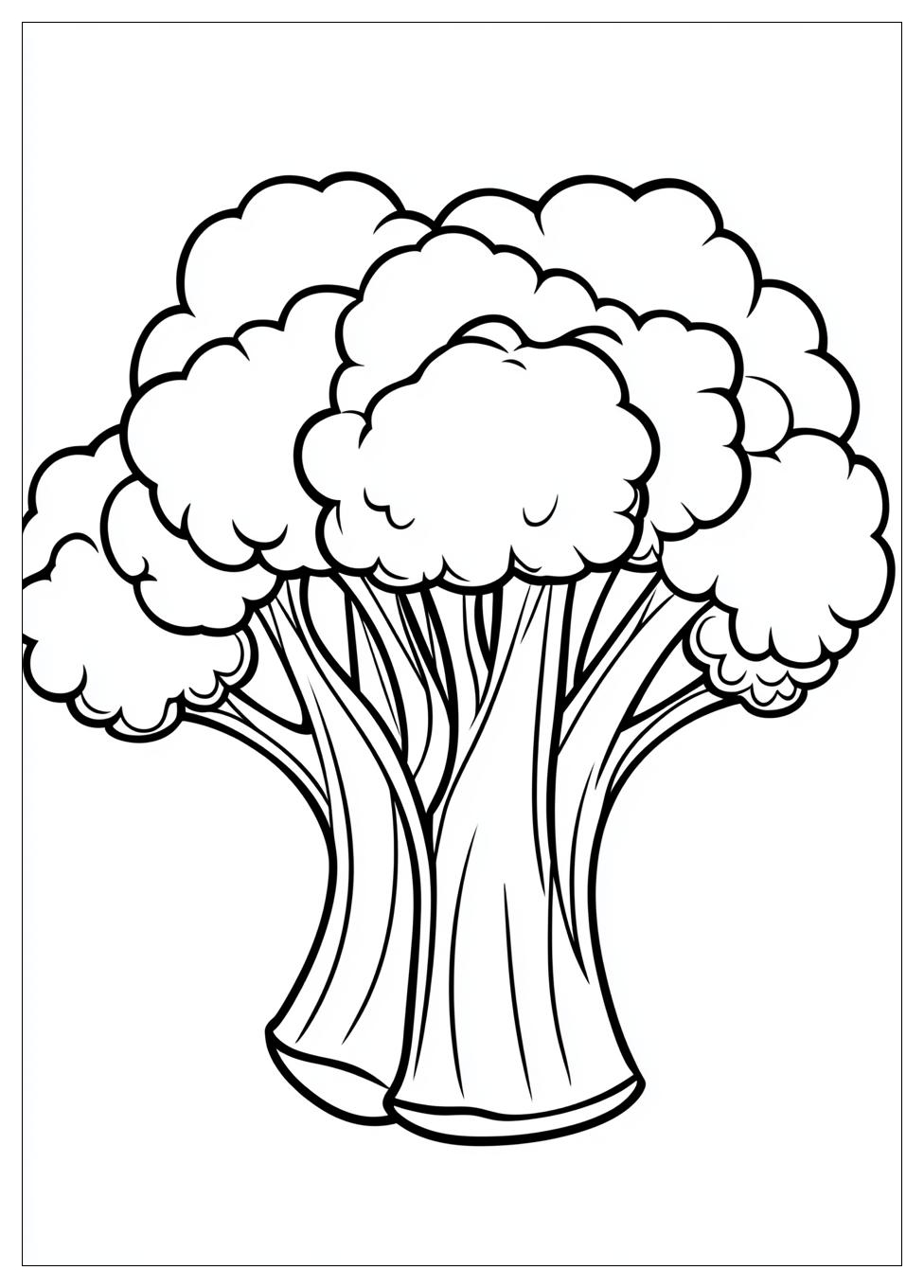 Broccoli Coloring Pages-7