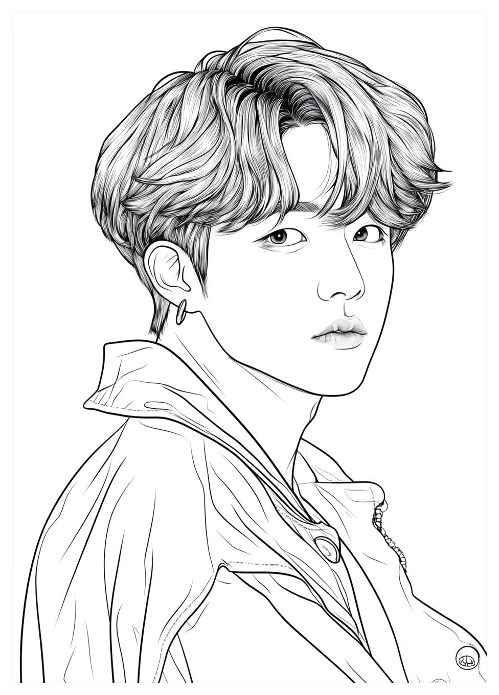 Bts Coloring Pages-10