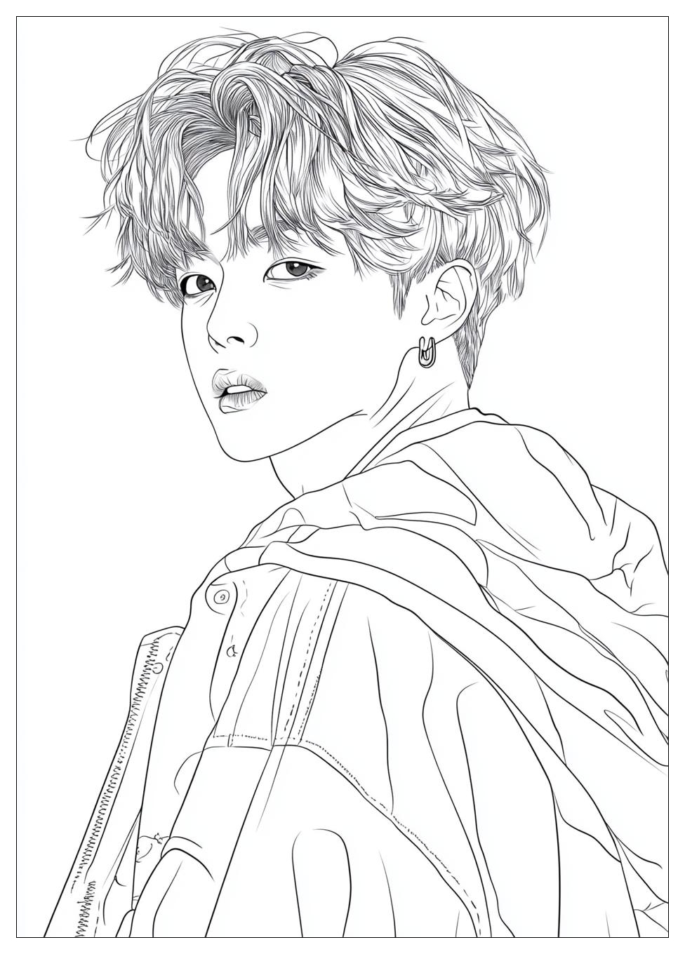 Bts Coloring Pages-3