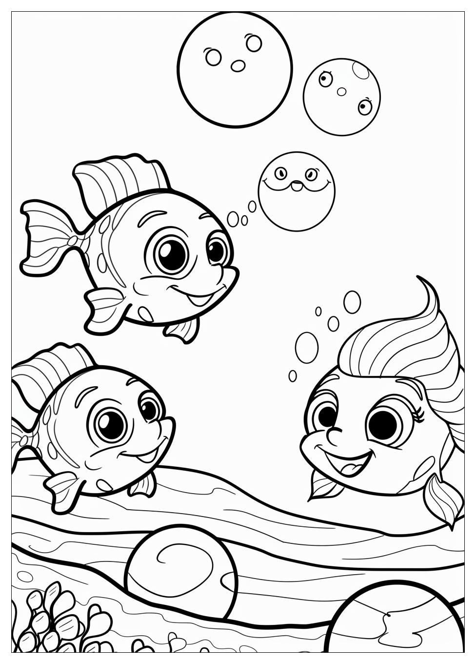 Bubble Guppies Coloring Pages-1