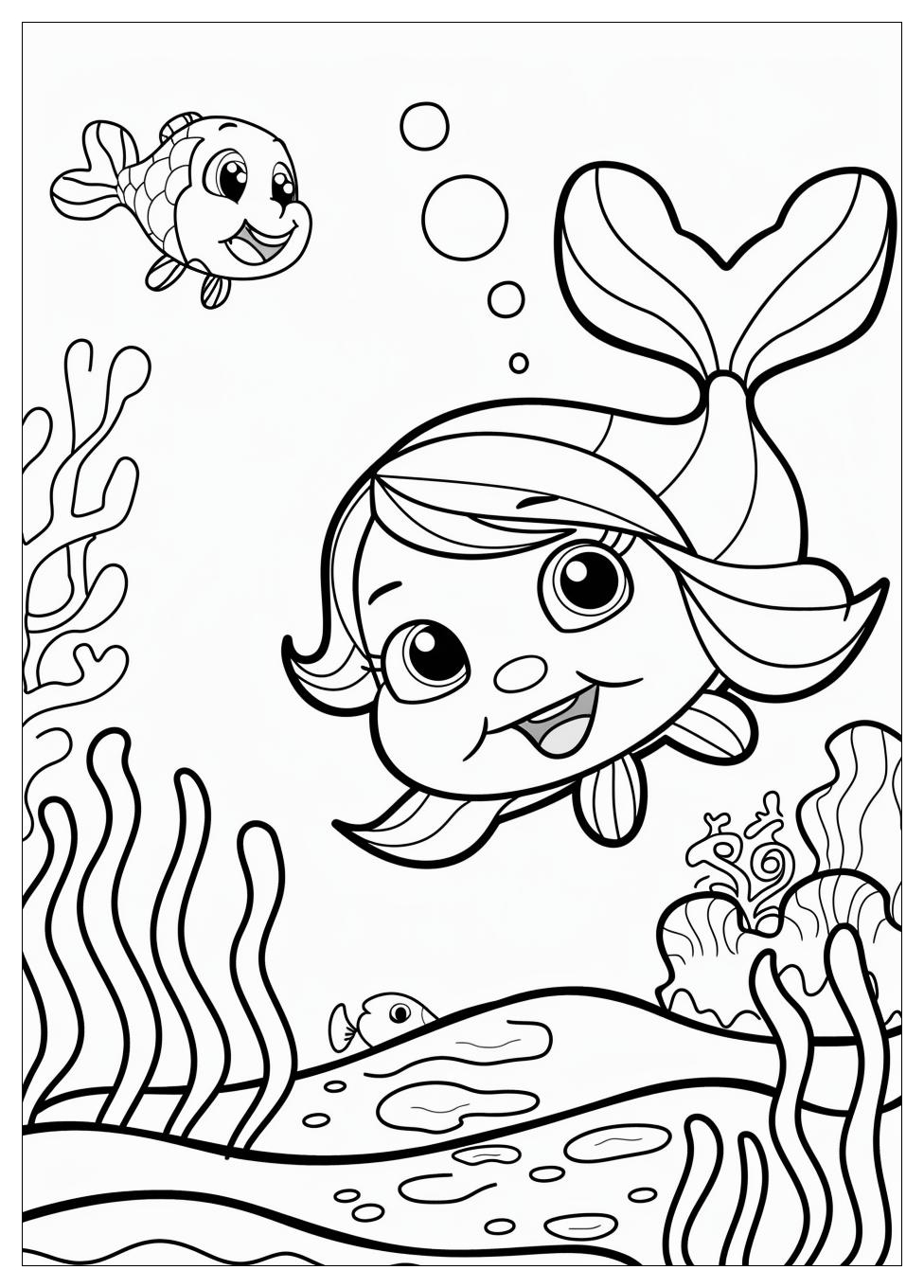 Bubble Guppies Coloring Pages-12
