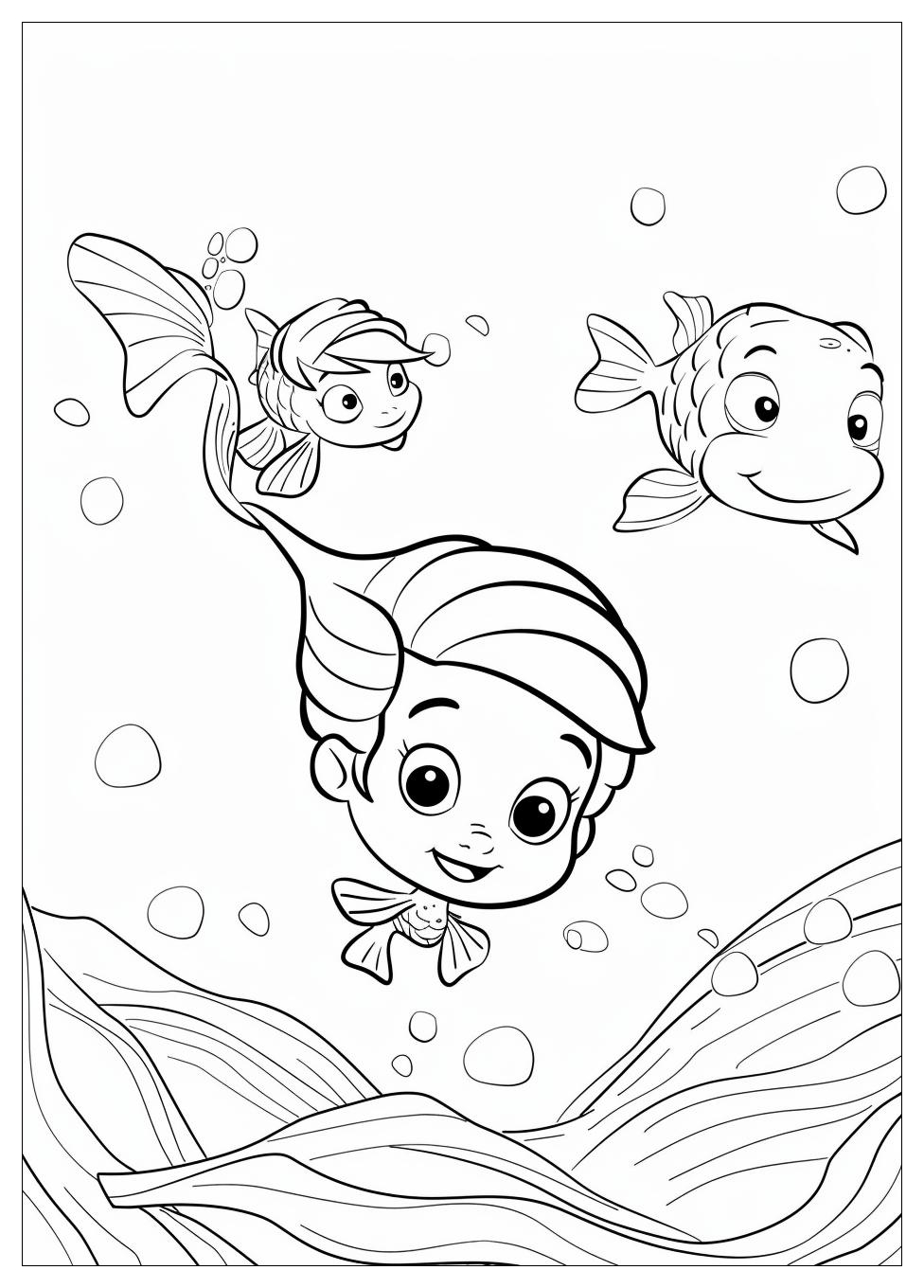 Bubble Guppies Coloring Pages-6