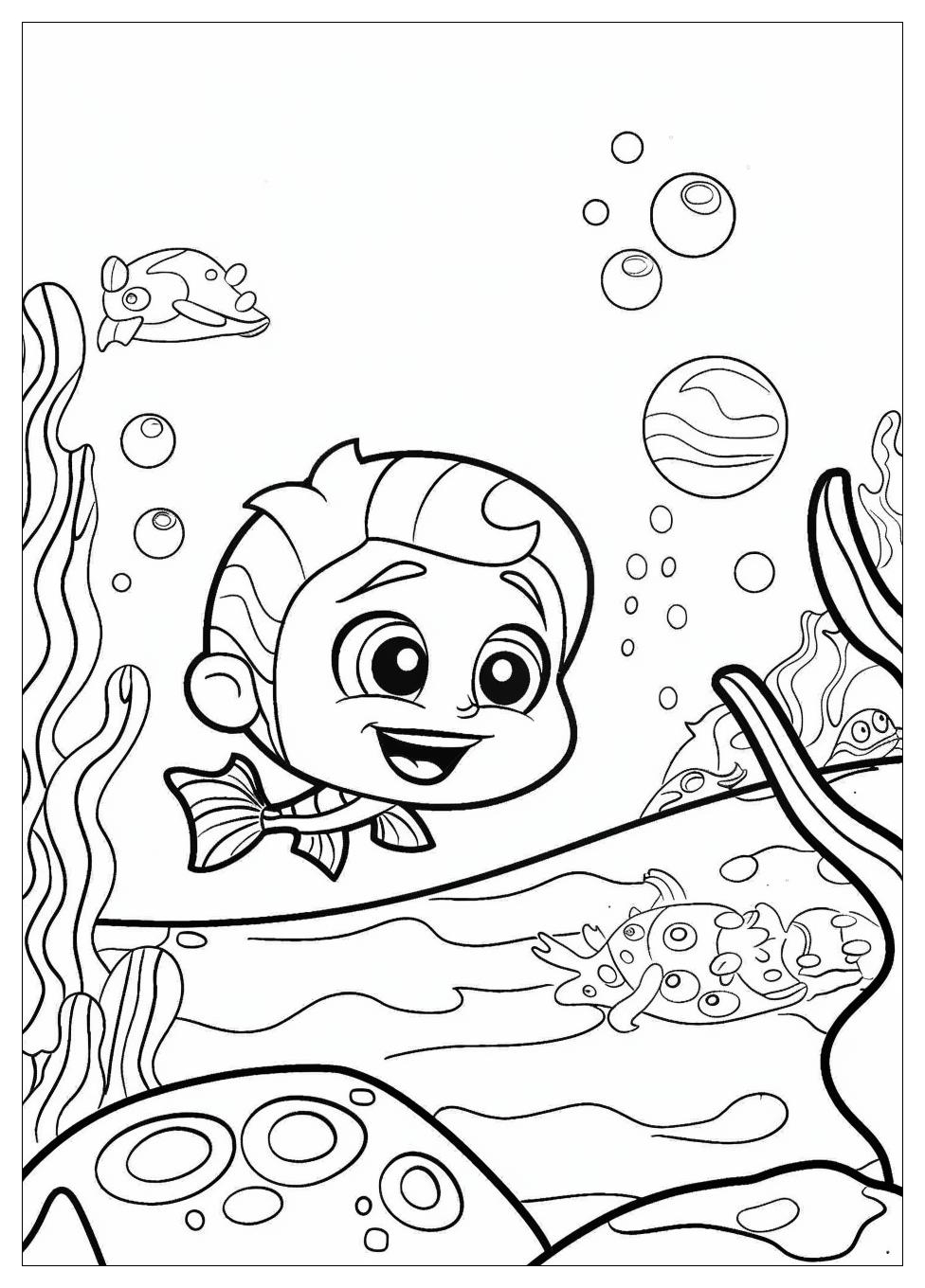 Bubble Guppies Coloring Pages-9