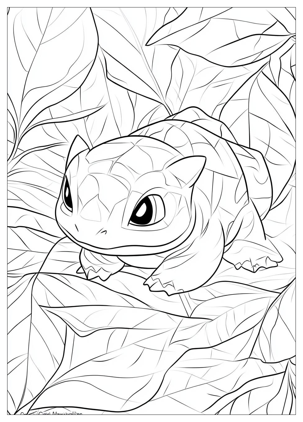 Free Printable Bulbasaur Coloring Pages 1 Bulbasaur Coloring Pages-1