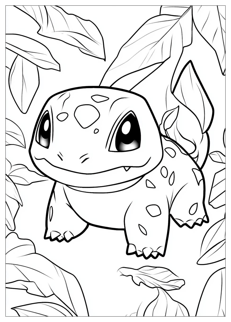 Free Printable Bulbasaur Coloring Pages 3 Bulbasaur Coloring Pages-3