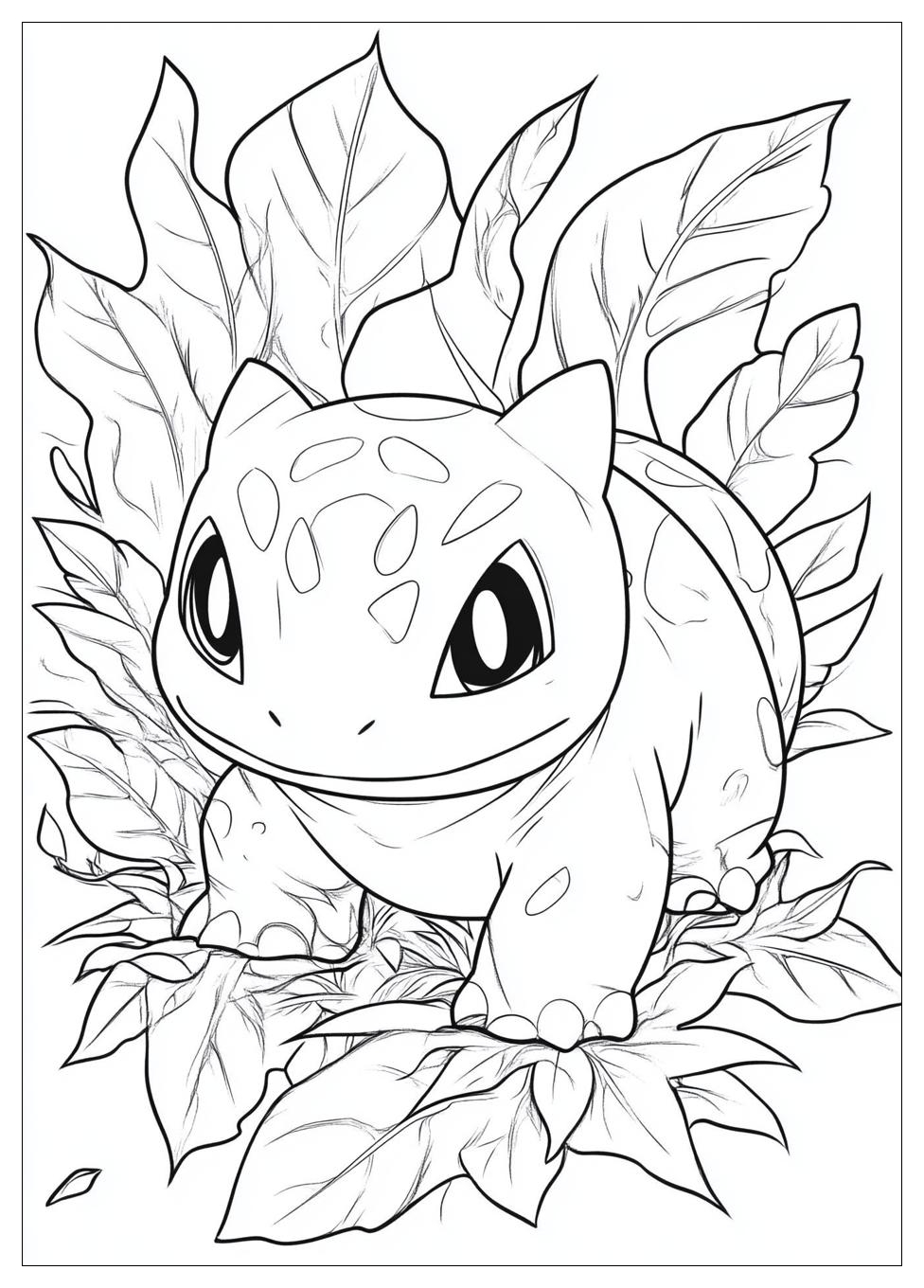 Free Printable Bulbasaur Coloring Pages 4 Bulbasaur Coloring Pages-4