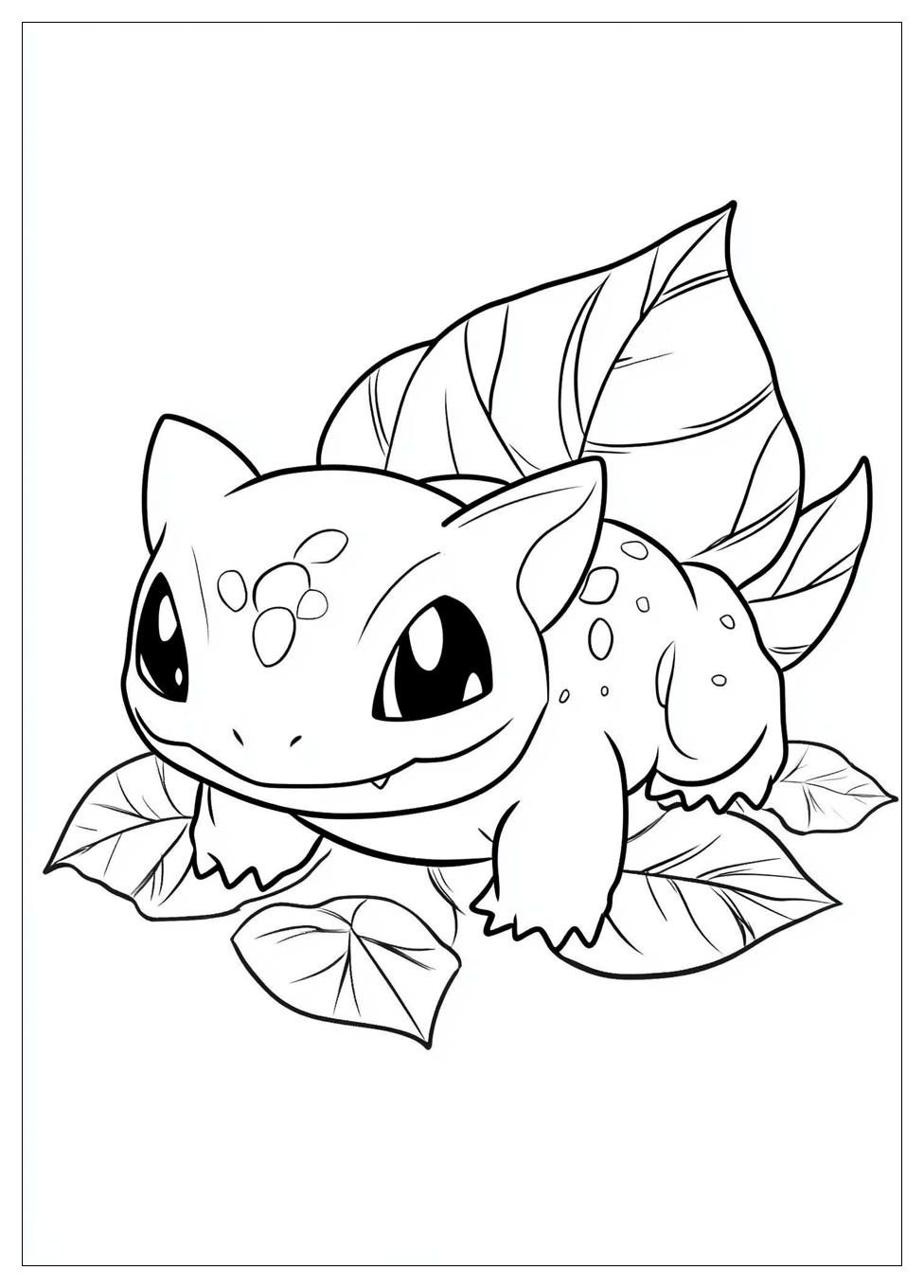 Free Printable Bulbasaur Coloring Pages 5 Bulbasaur Coloring Pages-5