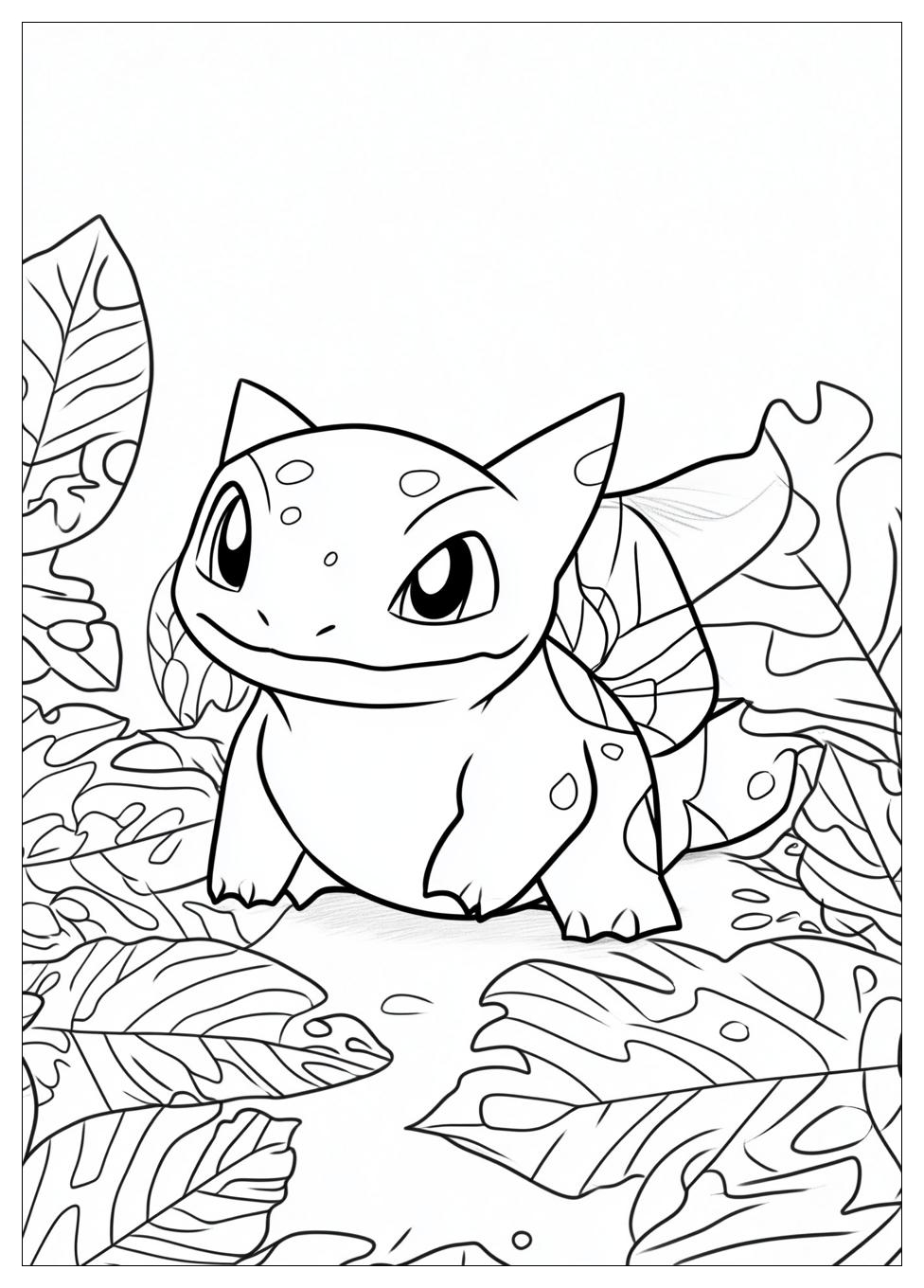 Free Printable Bulbasaur Coloring Pages 6 Bulbasaur Coloring Pages-6
