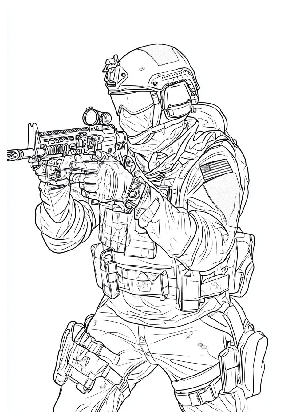 Call Of Duty Coloring Pages-1
