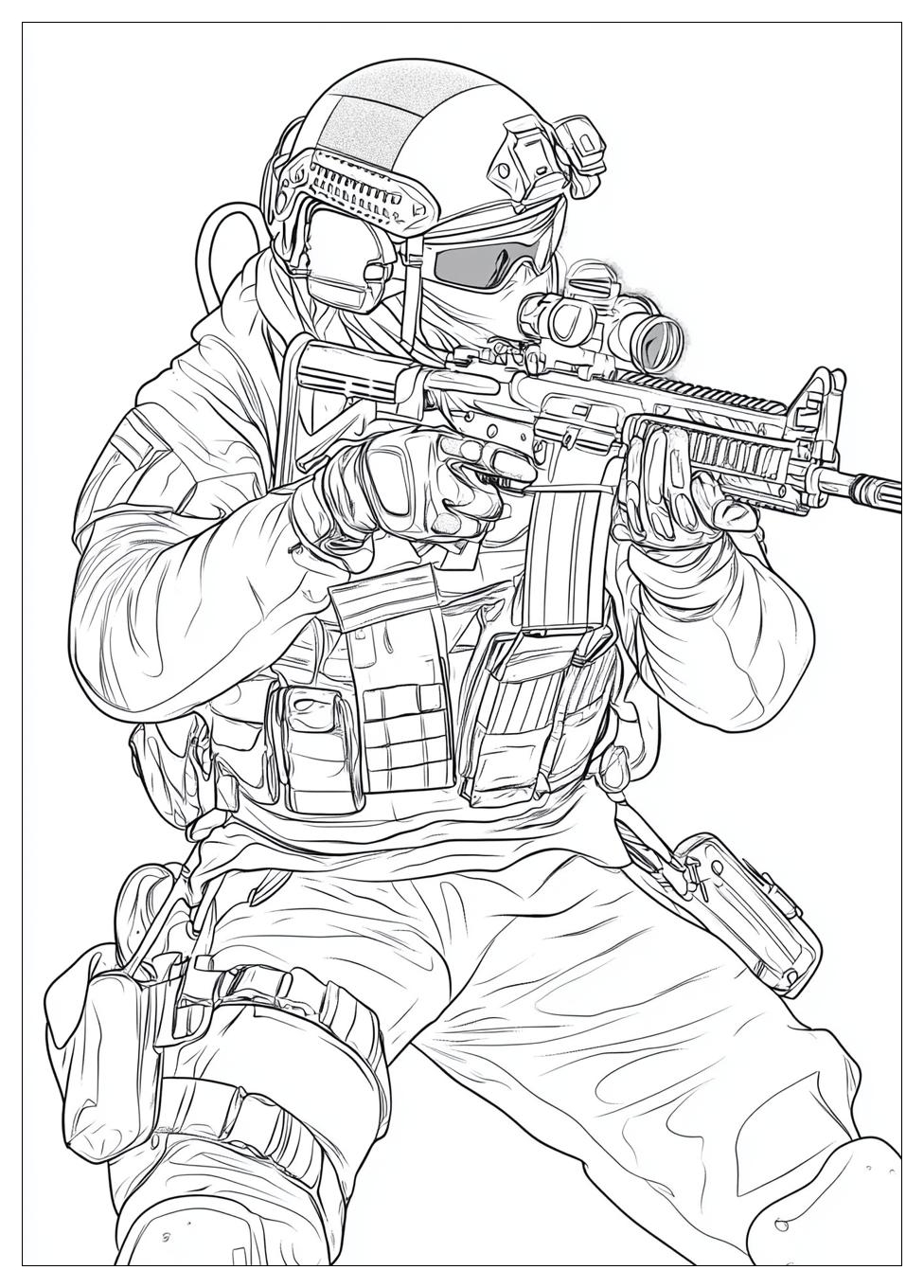 Call Of Duty Coloring Pages-14