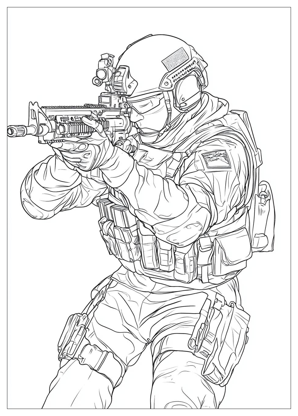 Call Of Duty Coloring Pages-2