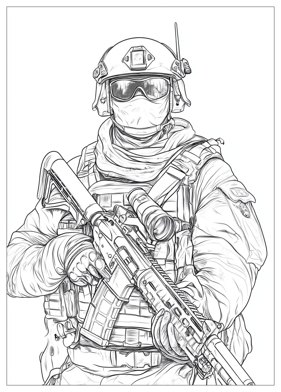 Call Of Duty Coloring Pages-5