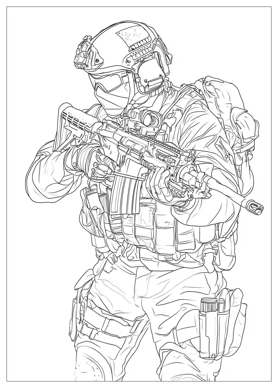 Call Of Duty Coloring Pages-7
