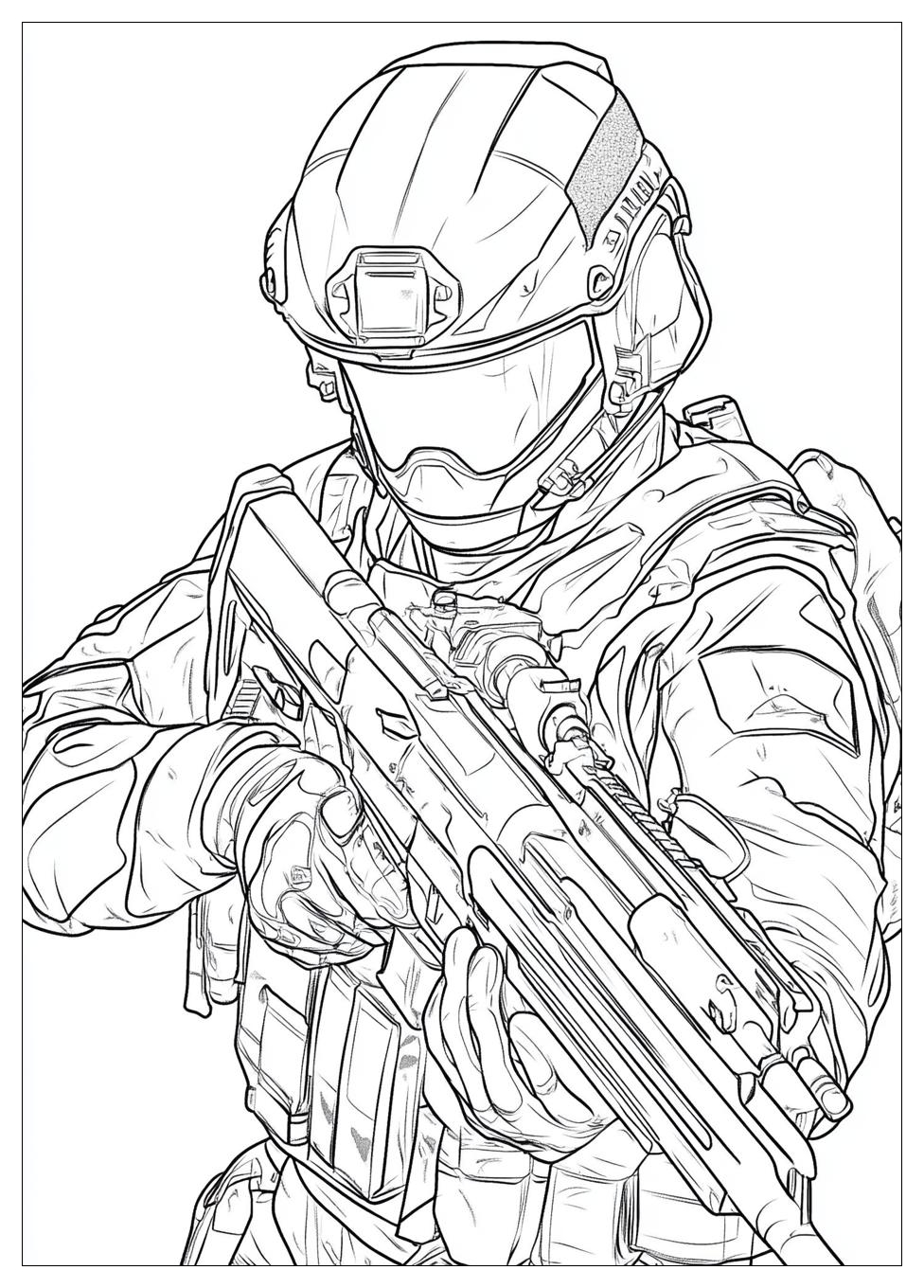 Call Of Duty Coloring Pages-9