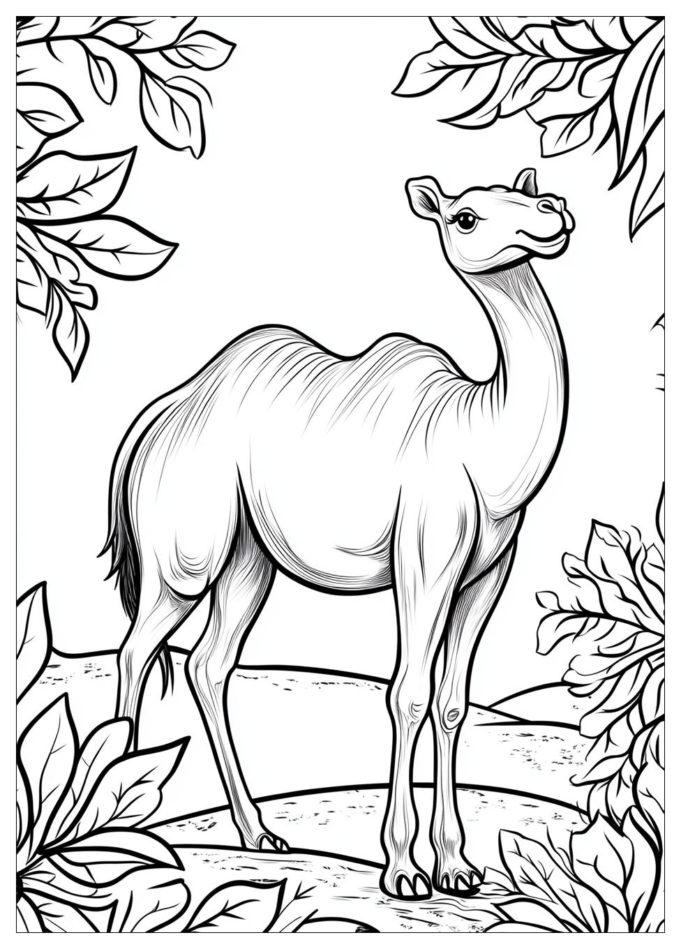 Free Printable Camel Coloring Pages 10 Camel Coloring Pages-10