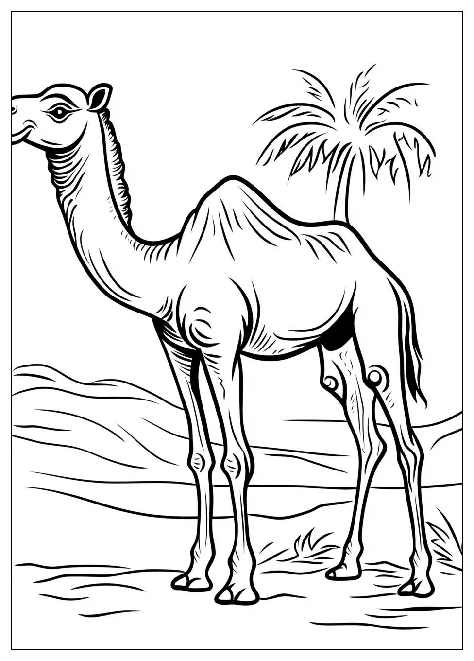 Free Printable Camel Coloring Pages 12 Camel Coloring Pages-12