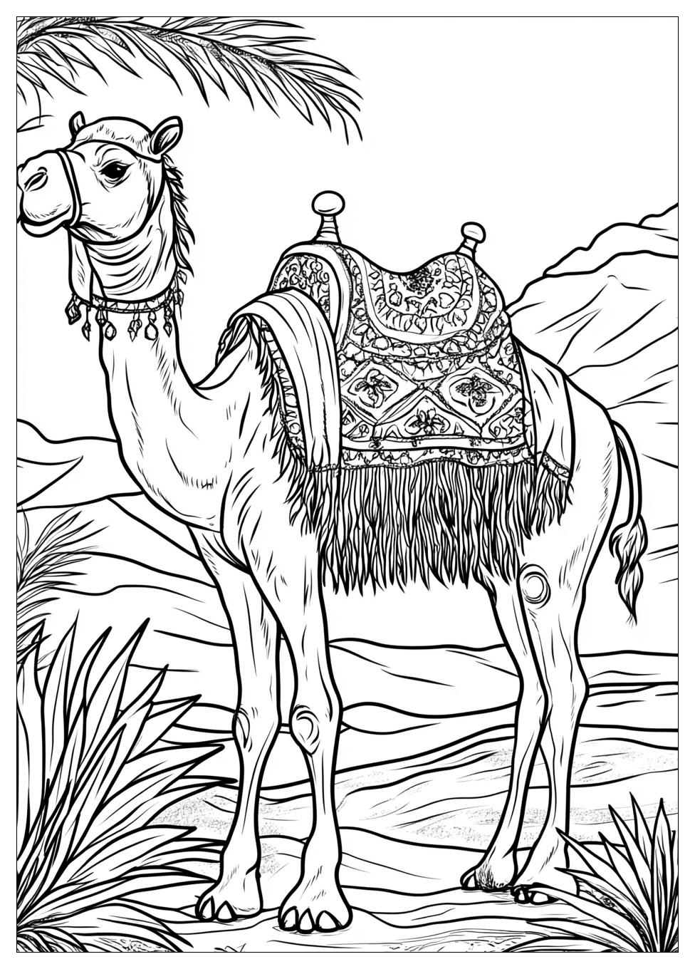 Free Printable Camel Coloring Pages 13 Camel Coloring Pages-13