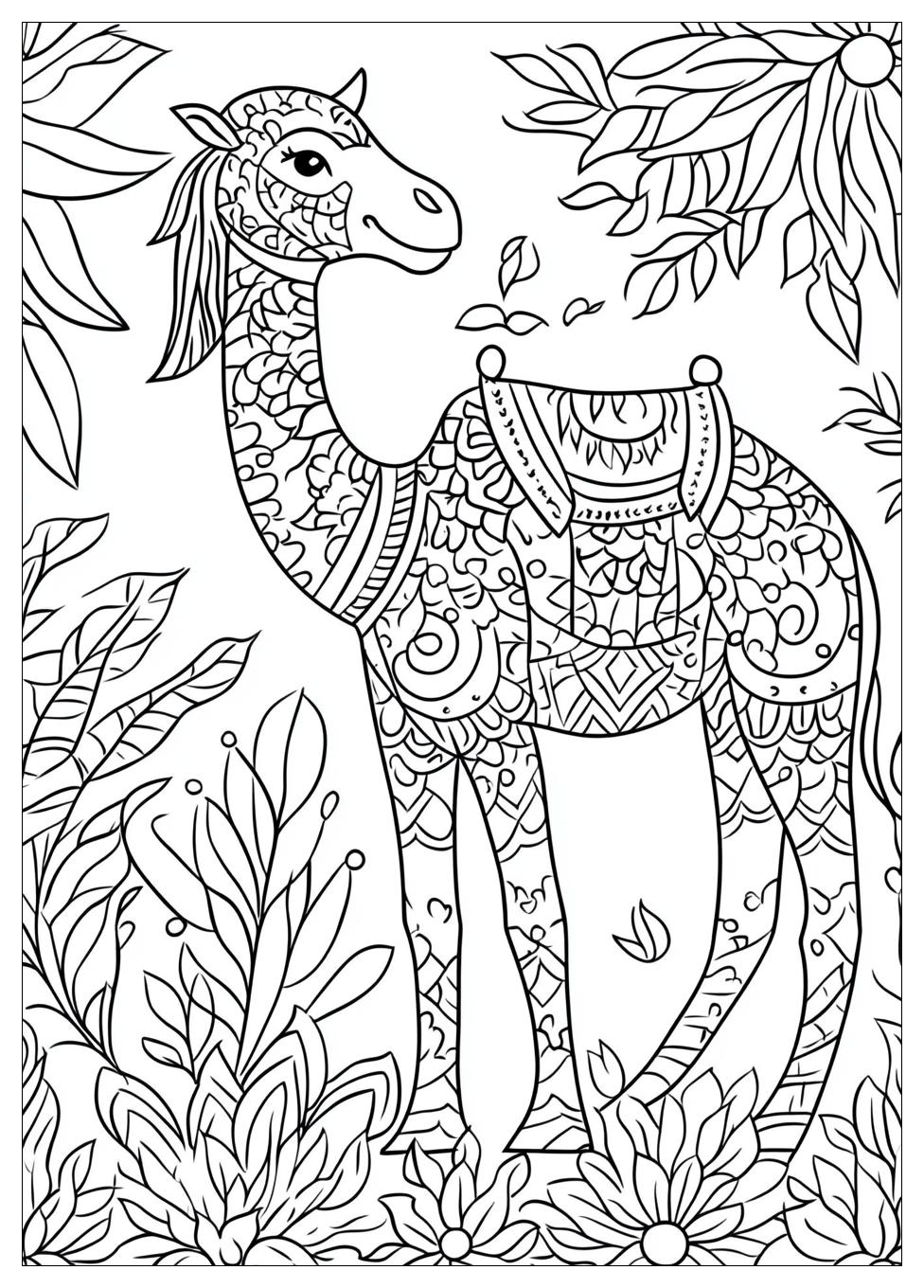 Free Printable Camel Coloring Pages 15 Camel Coloring Pages-15