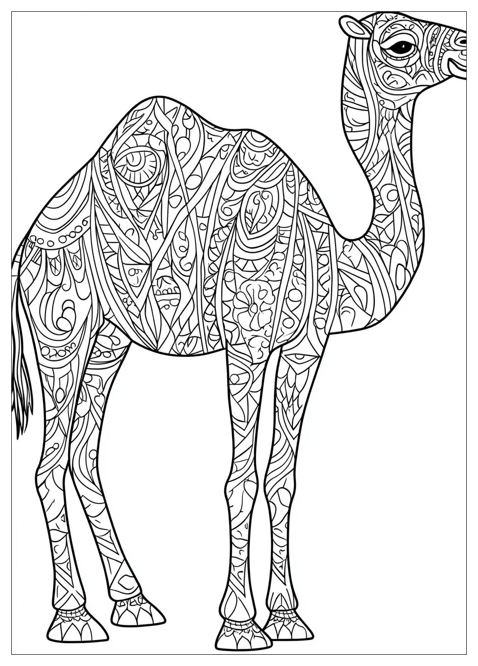 Free Printable Camel Coloring Pages 18 Camel Coloring Pages-18