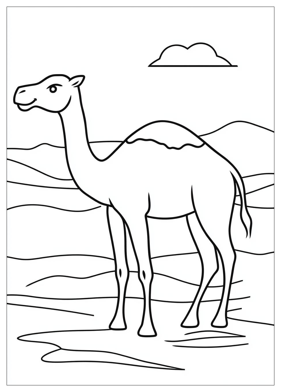 Free Printable Camel Coloring Pages 8 Camel Coloring Pages-8