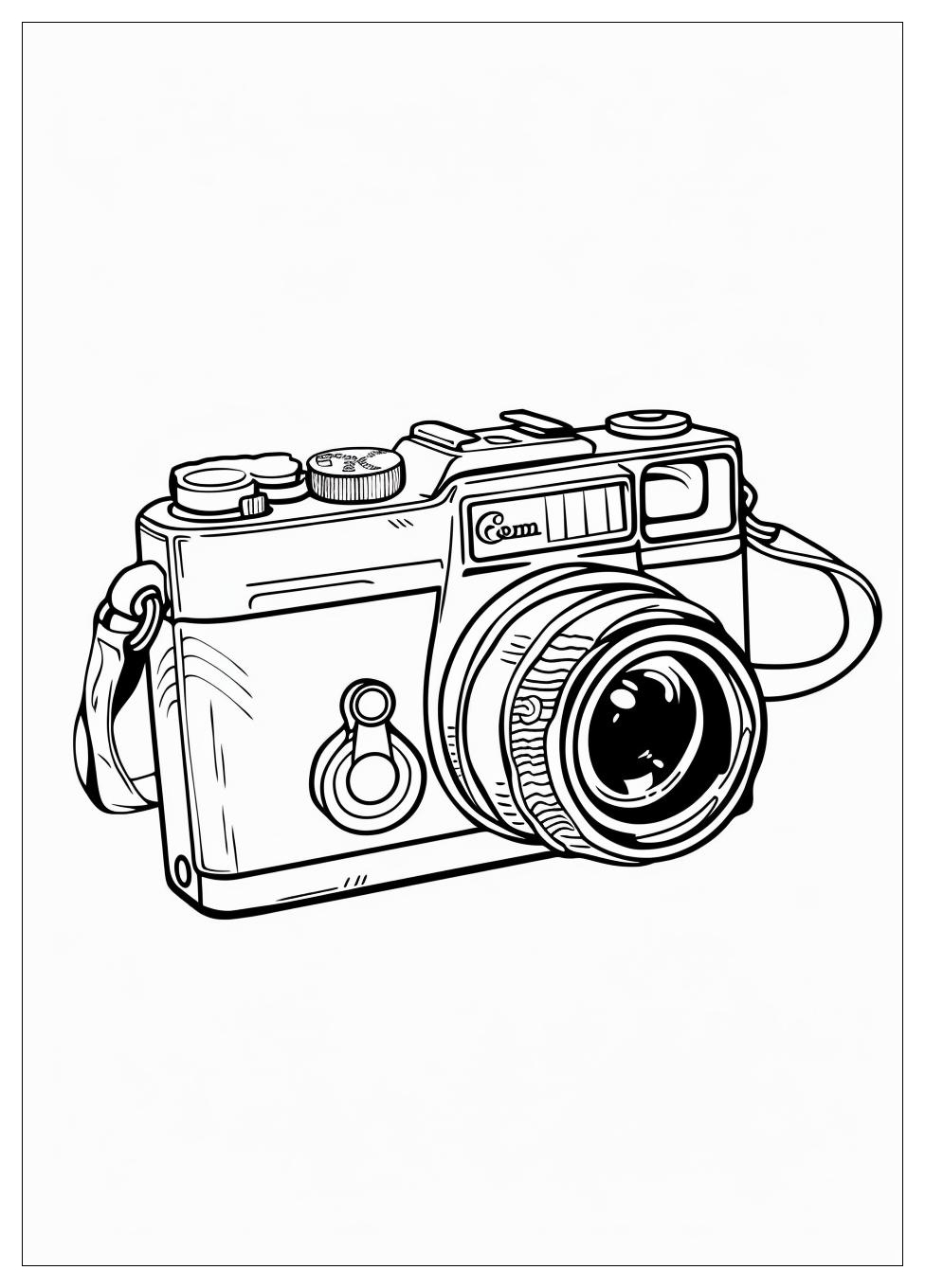 Camera Coloring Pages-12