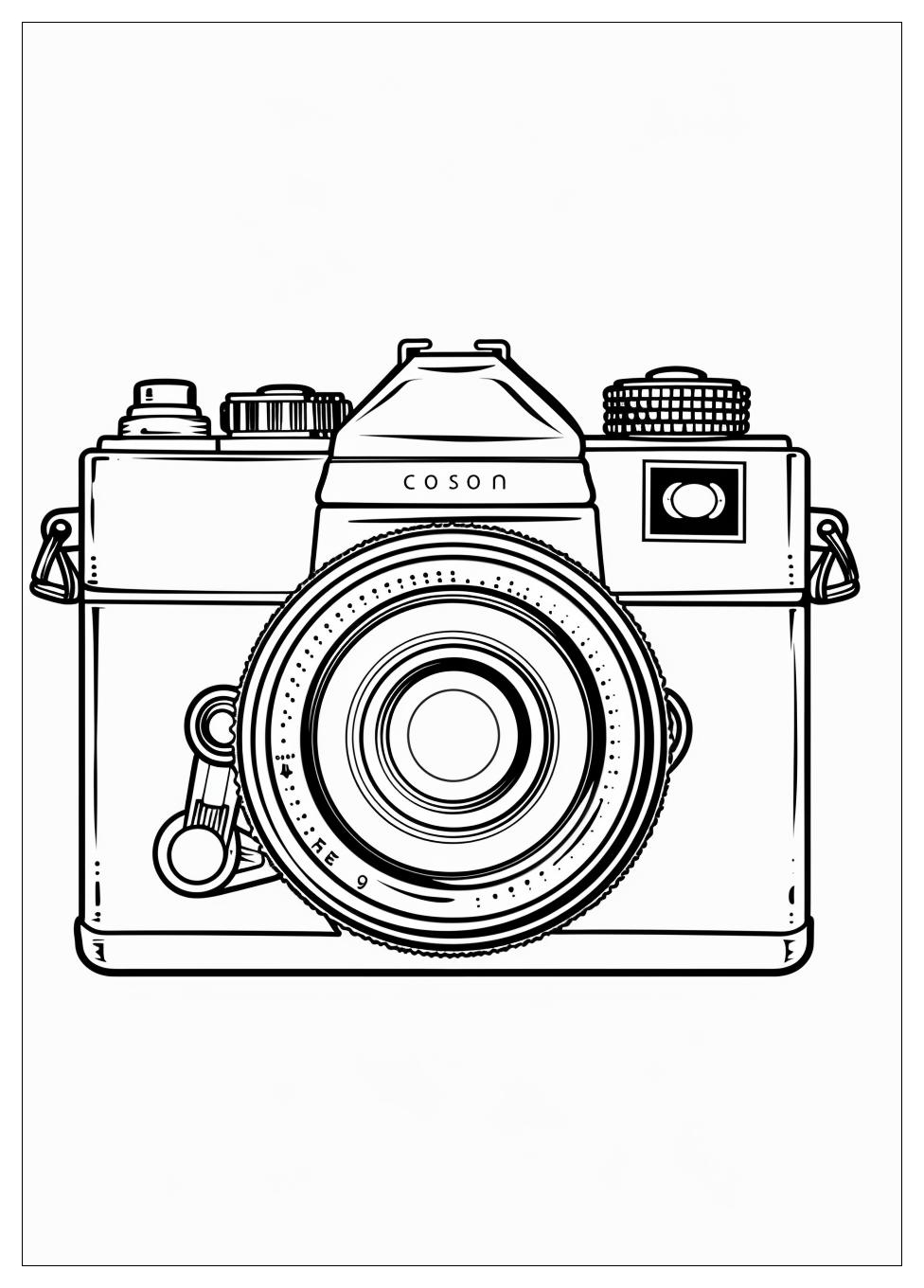 Camera Coloring Pages-4
