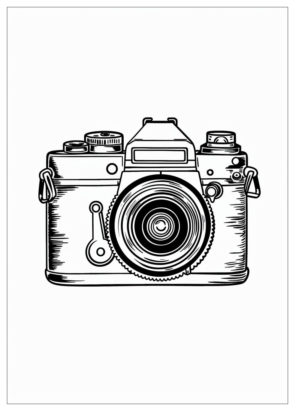 Camera Coloring Pages-5