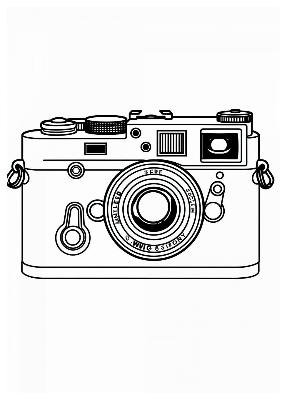 Camera Coloring Pages-7