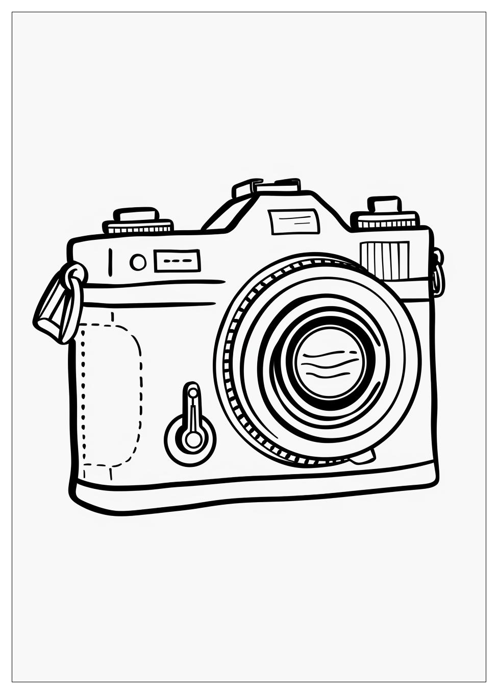 Camera Coloring Pages-8