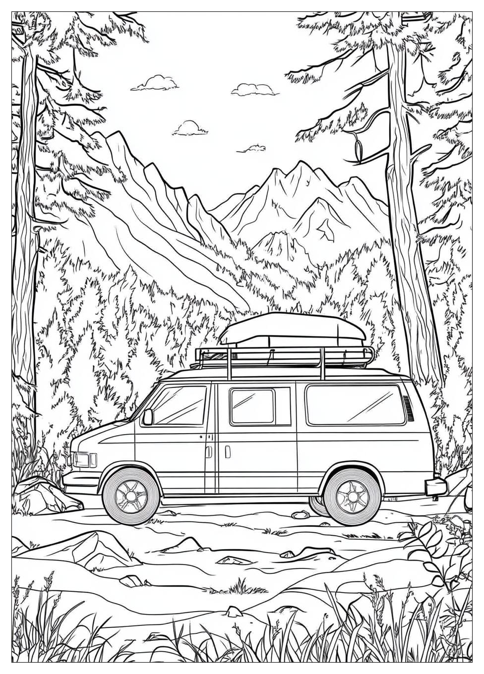 Camping Coloring Pages-19