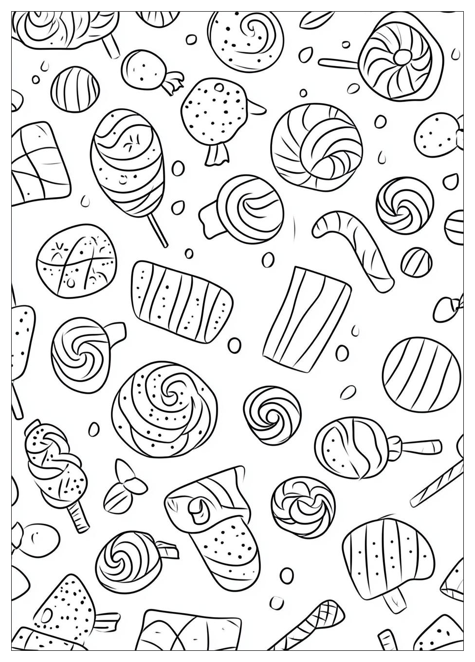 Candy Coloring Pages-10