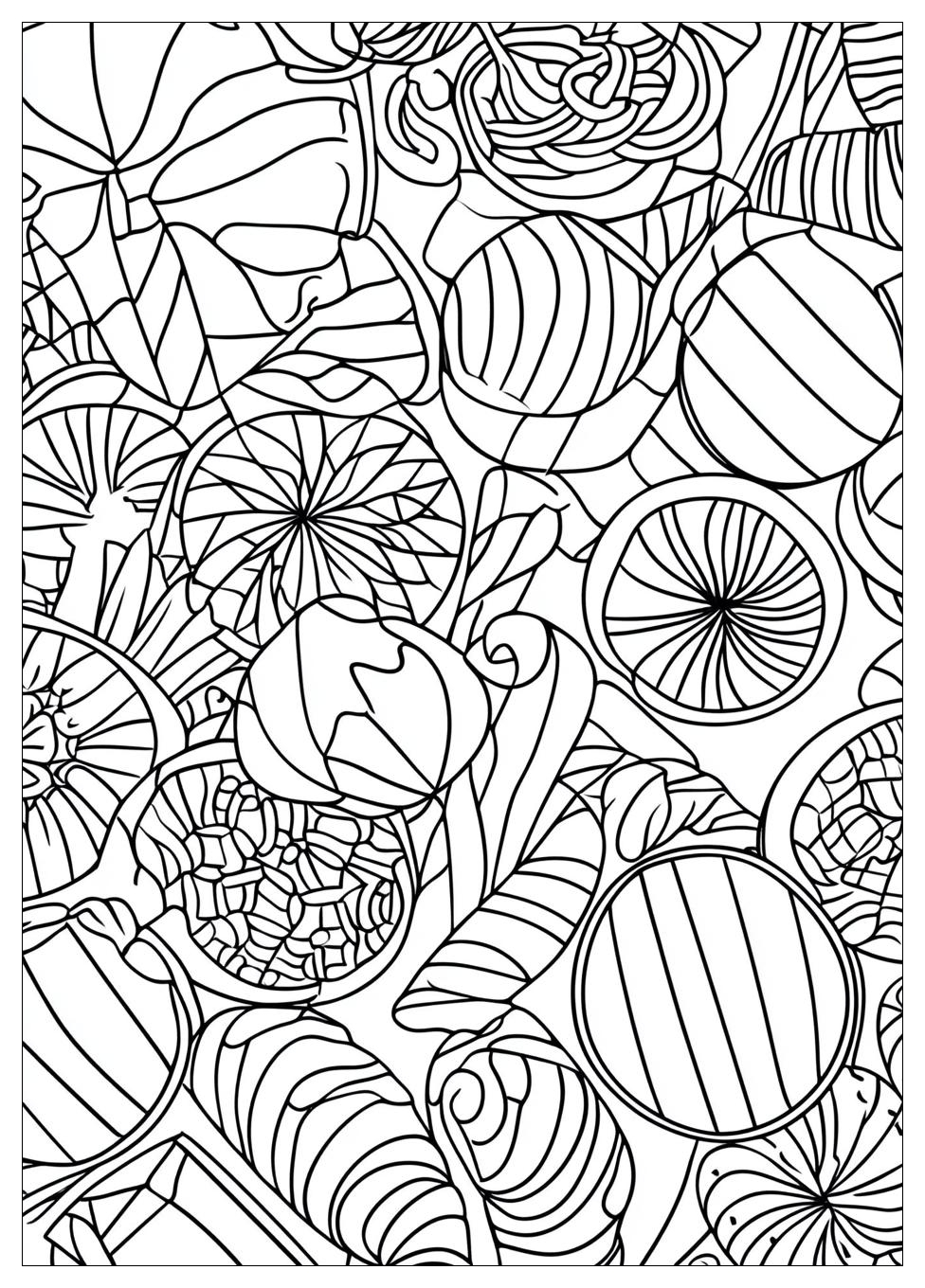 Candy Coloring Pages-11