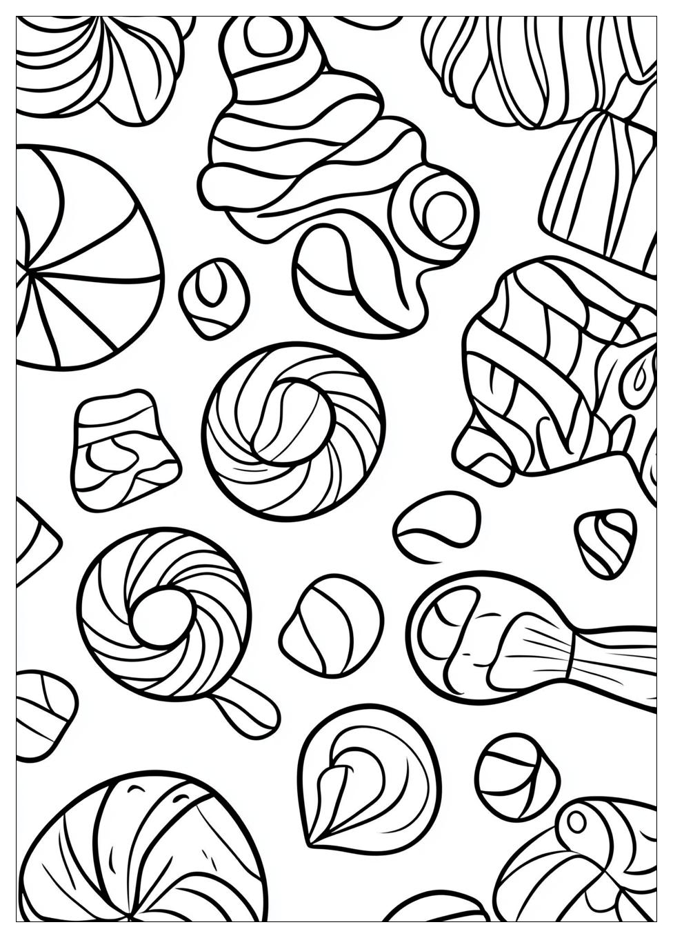 Candy Coloring Pages-12