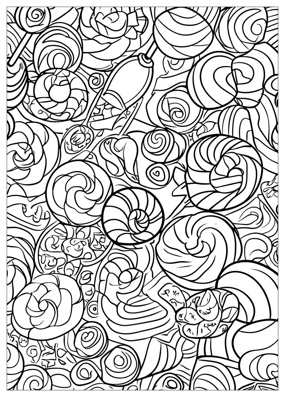 Candy Coloring Pages-13