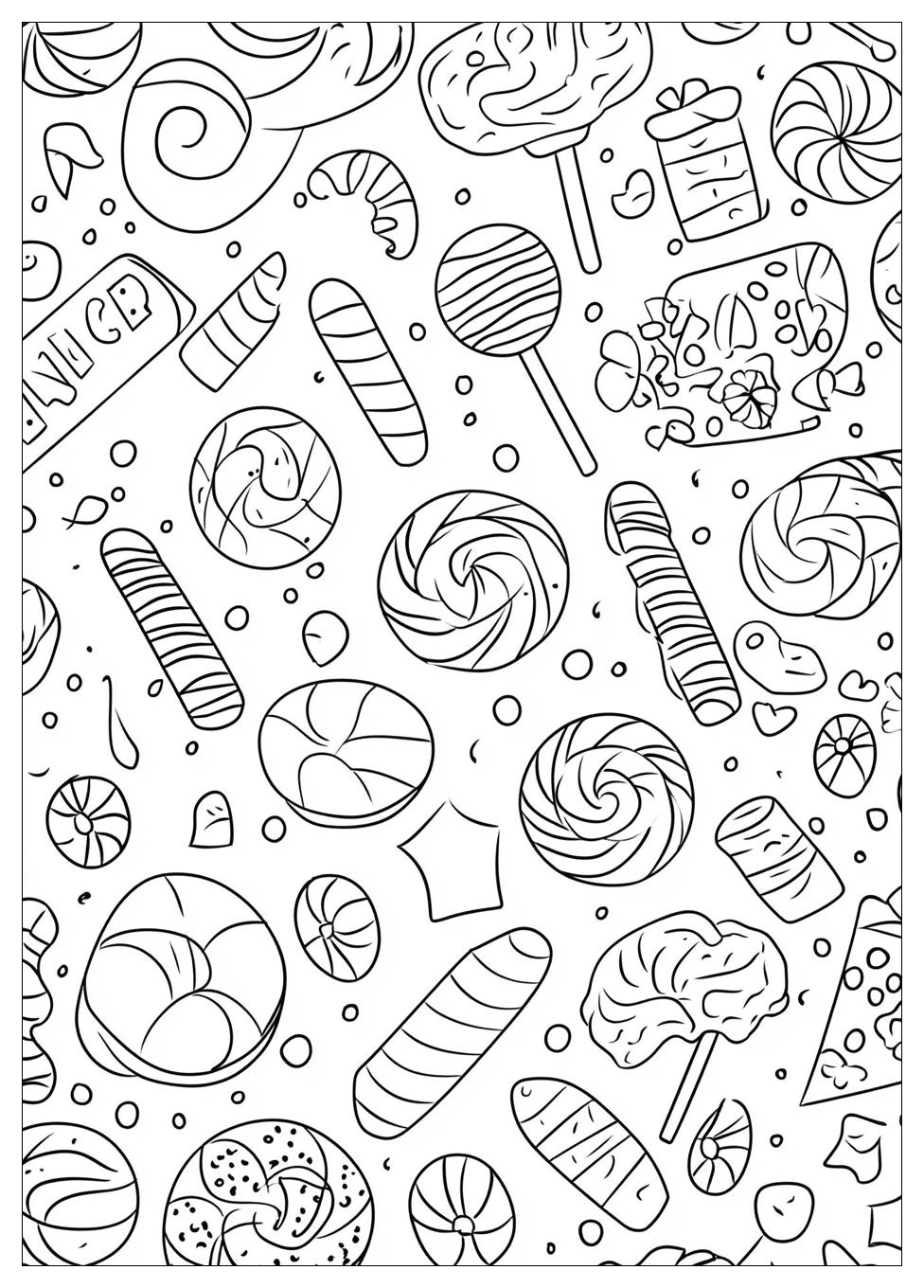 Candy Coloring Pages-15