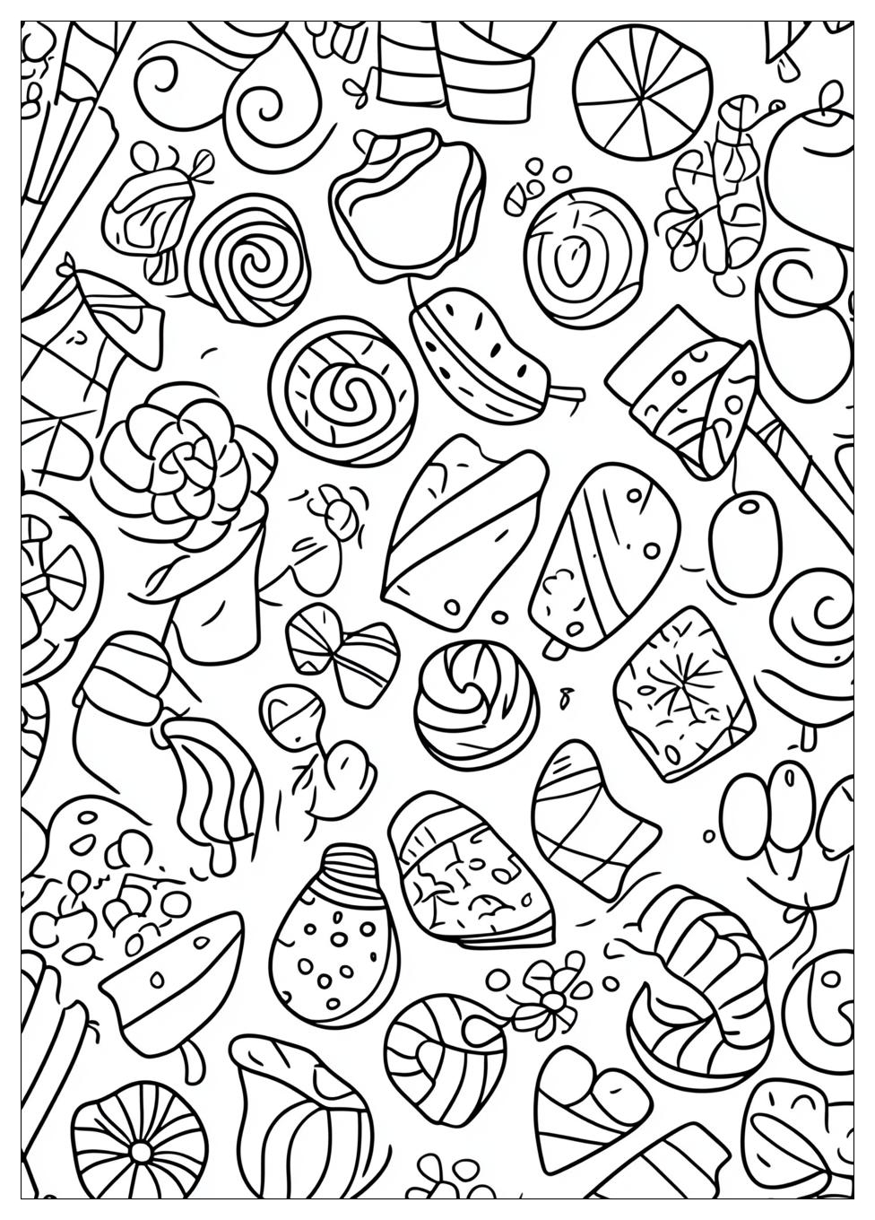 Candy Coloring Pages-16