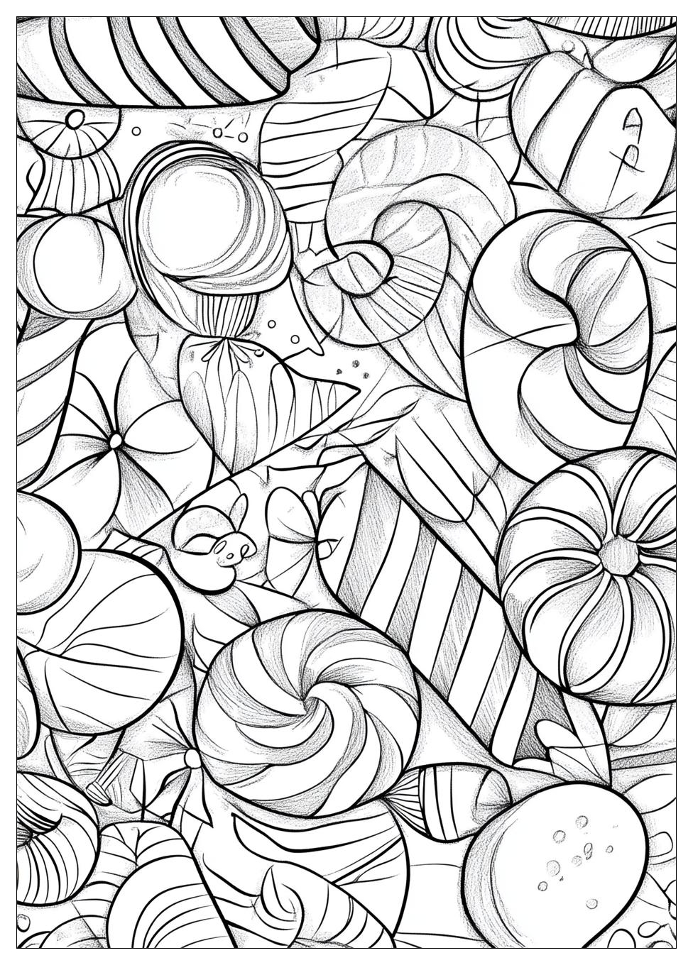 Candy Coloring Pages-17