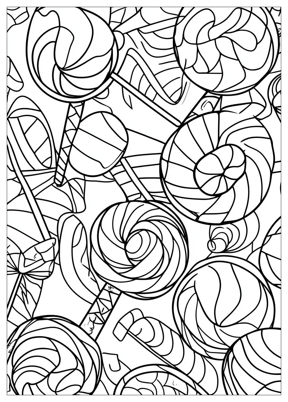 Candy Coloring Pages-18