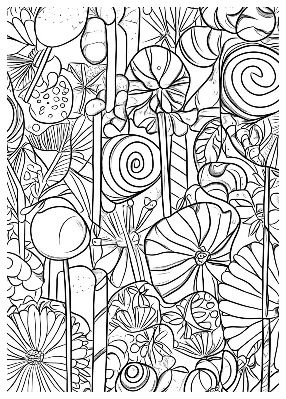 Candy Coloring Pages-19